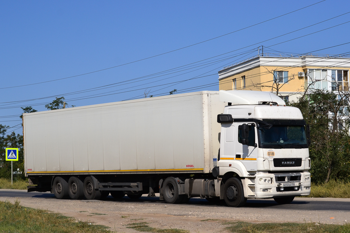 Волгоградская область, № В 232 КА 134 — КамАЗ-5490-S5(87)