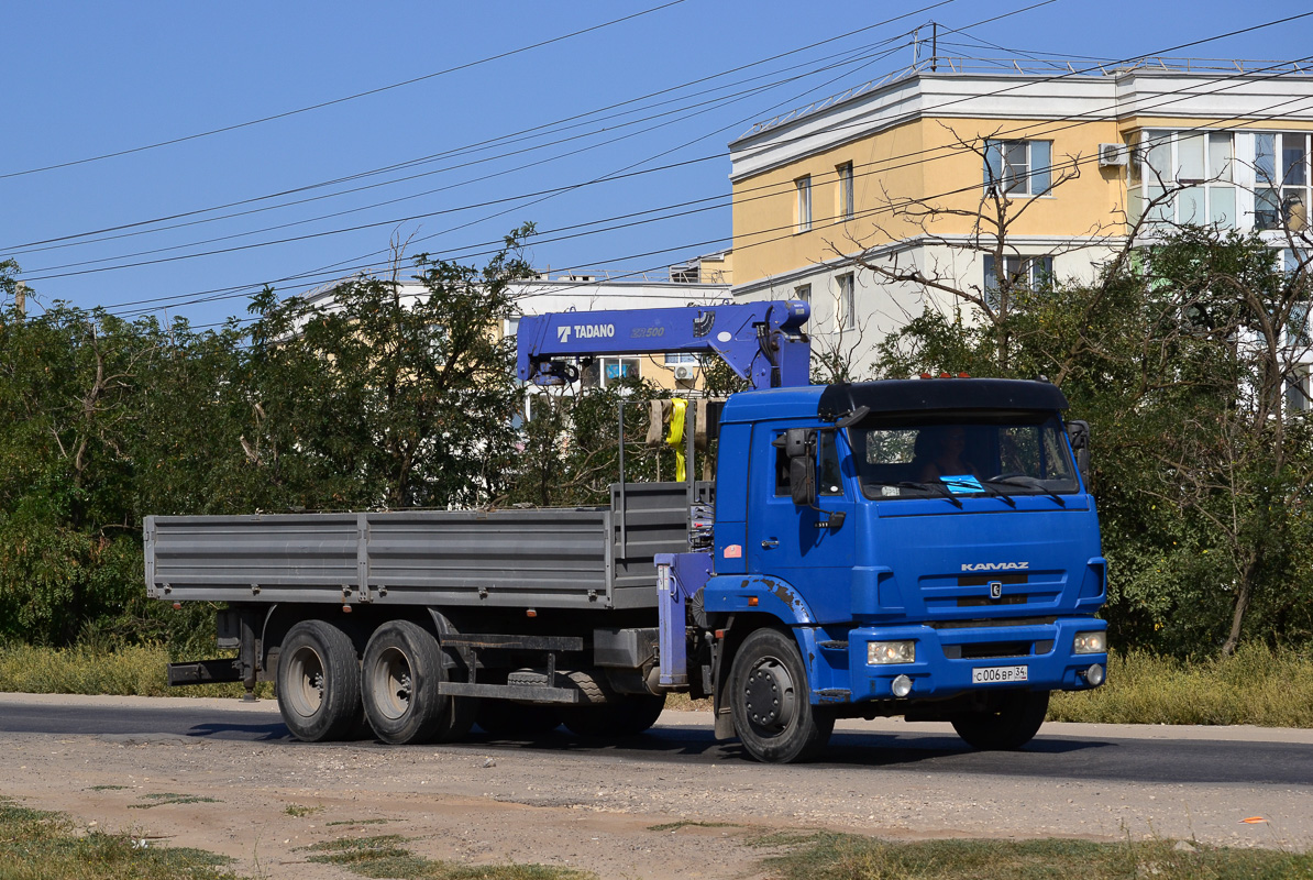 Волгоградская область, № С 006 ВР 34 — КамАЗ-65117-N3(78)