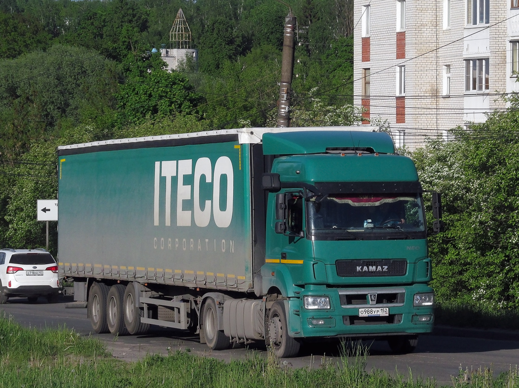 Краснодарский край, № О 988 УР 152 — КамАЗ-5490-S5(87)
