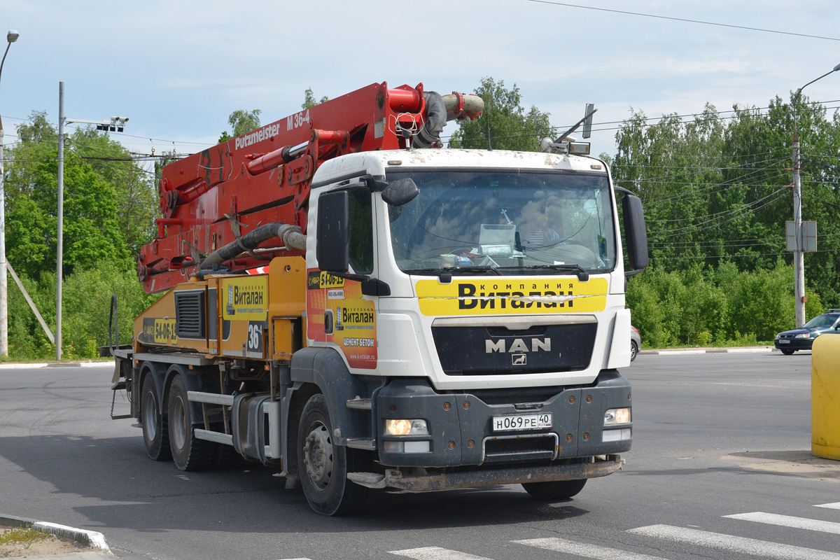 Калужская область, № Н 069 РЕ 40 — MAN TGS 26.400