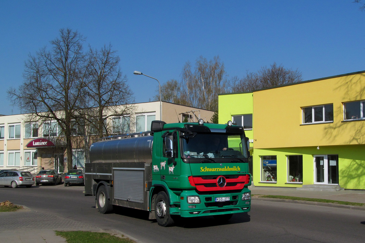 Литва, № KGS 277 — Mercedes-Benz Actros ('2009) 1848