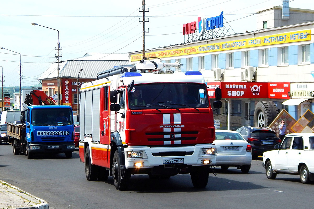 Белгородская область, № О 222 ХВ 31 — КамАЗ-5387-RR(76) [538705]