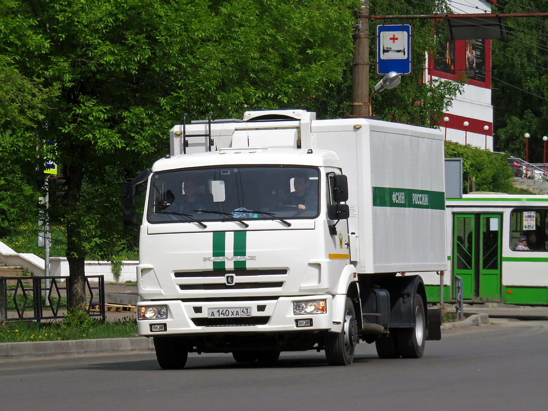 Кировская область, № А 140 ХА 43 — КамАЗ-4308-C4(25)