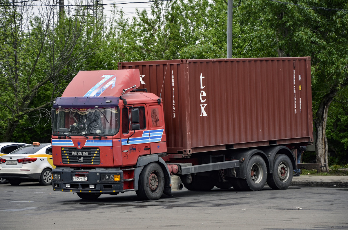 Москва, № Е 458 СС 197 — MAN F2000 26.364