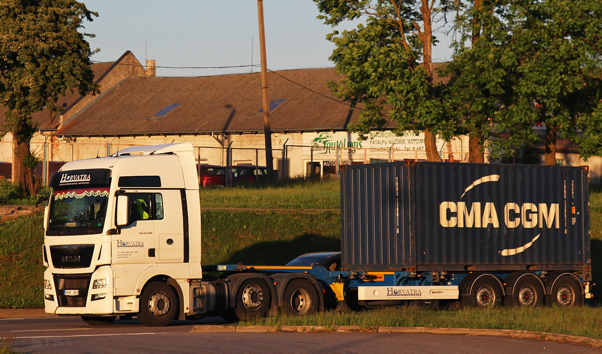 Литва, № KHK 959 — MAN TGX ('2012) 26.440