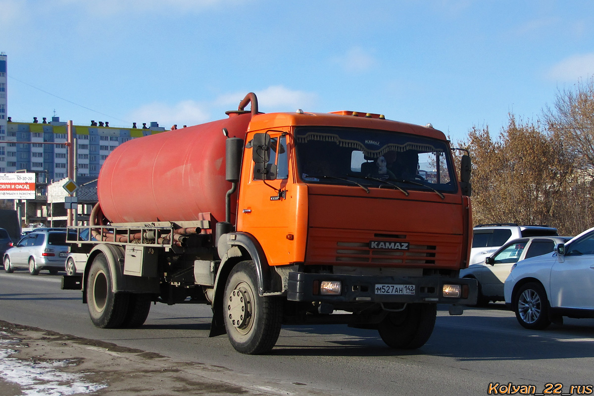 Алтайский край, № М 527 АН 142 — КамАЗ-43253-A3(96)