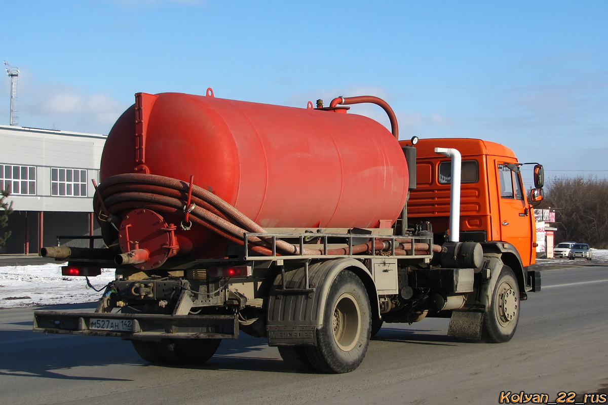 Алтайский край, № М 527 АН 142 — КамАЗ-43253-A3(96)