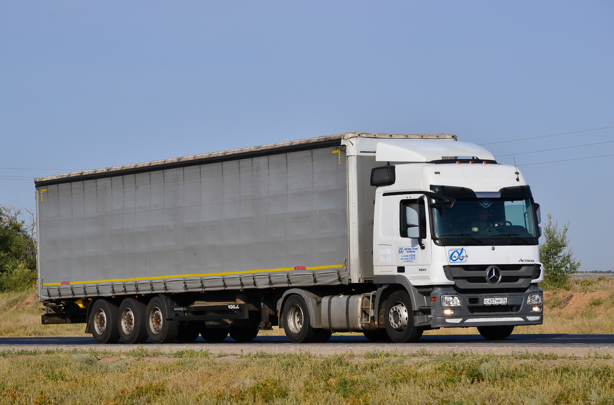Волгоградская область, № С 457 МР 34 — Mercedes-Benz Actros '09 1841 [Z9M]