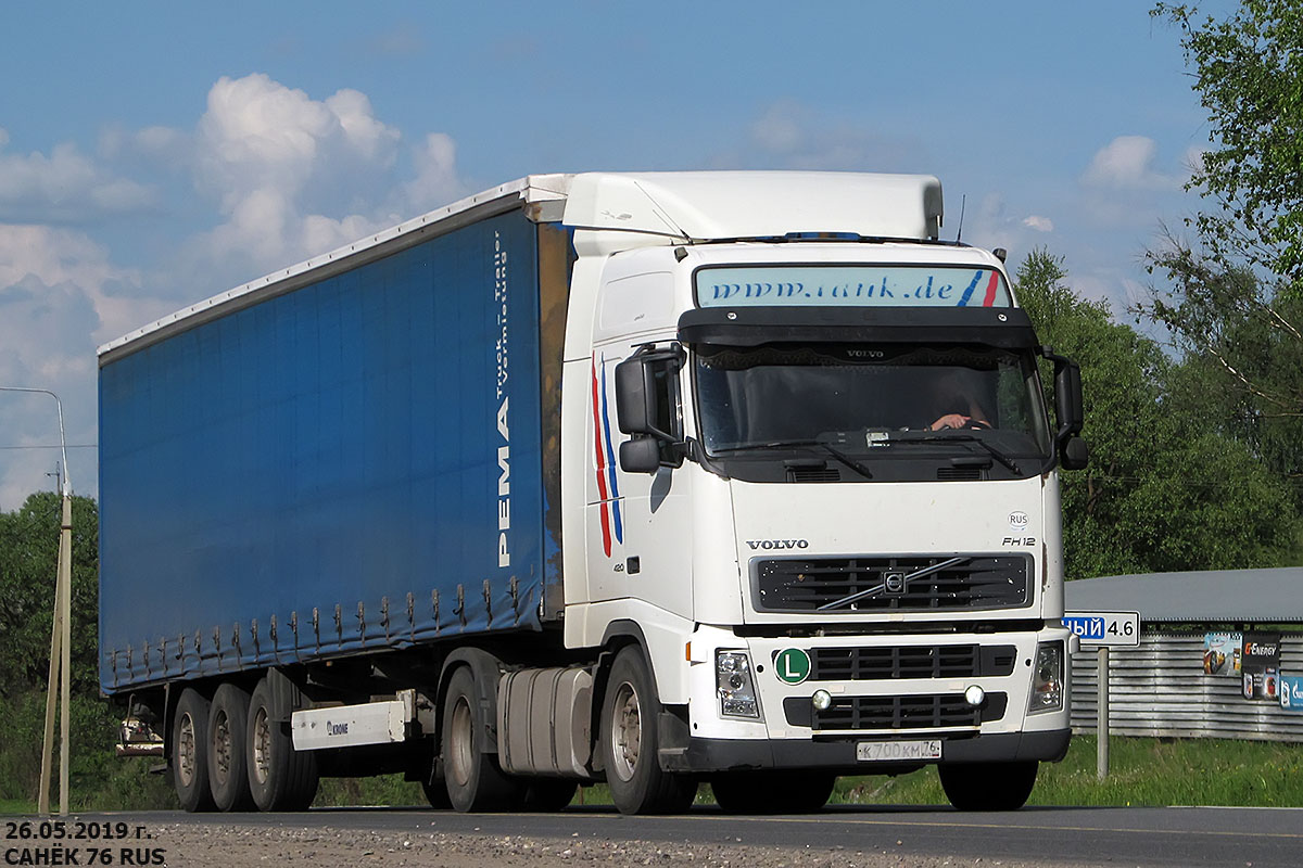 Костромская область, № К 700 КМ 76 — Volvo ('2002) FH12.420