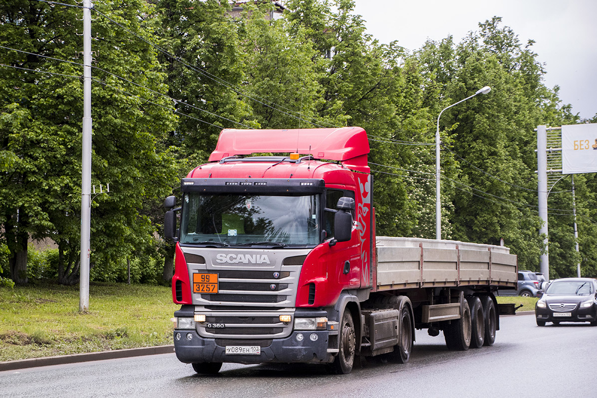 Башкортостан, № У 089 ЕН 102 — Scania ('2009) G360