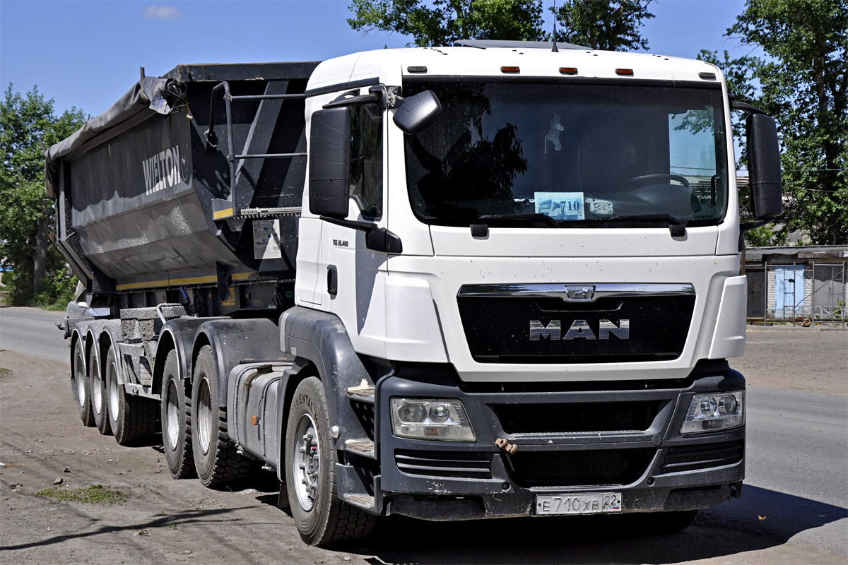 Алтайский край, № Е 710 ХВ 22 — MAN TGS 26.400