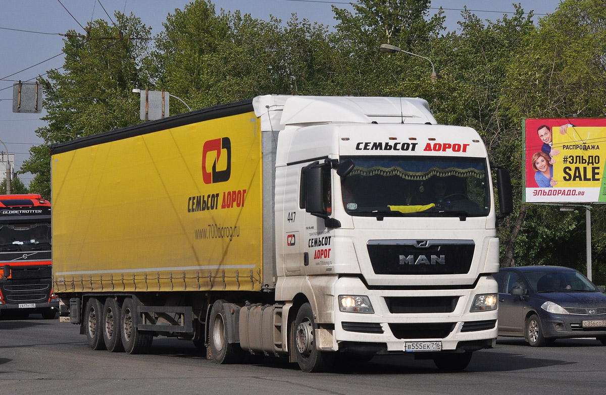 Татарстан, № 447 — MAN TGX ('2007) 18.480