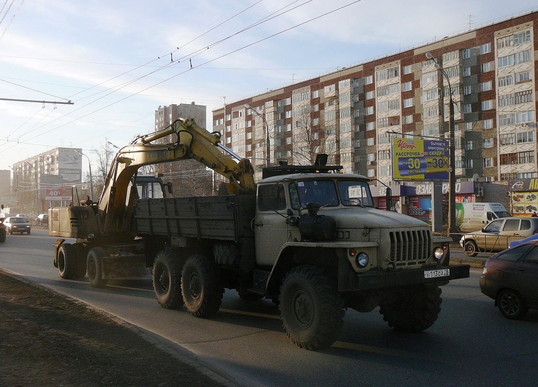 Удмуртия, № У 113 ОА 18 — Урал-43202-10