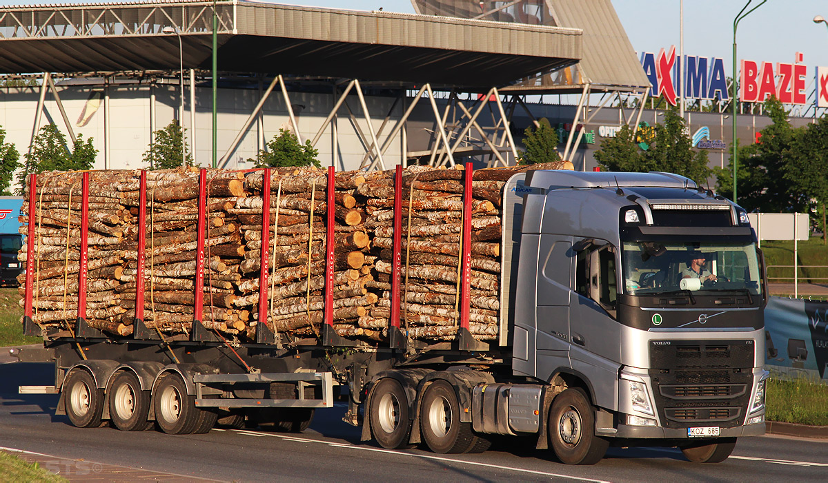 Литва, № KOZ 685 — Volvo ('2012) FH.500