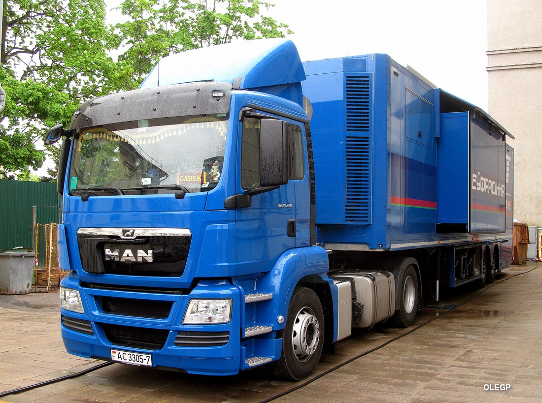 Минск, № АС 3305-7 — MAN TGS 18.320