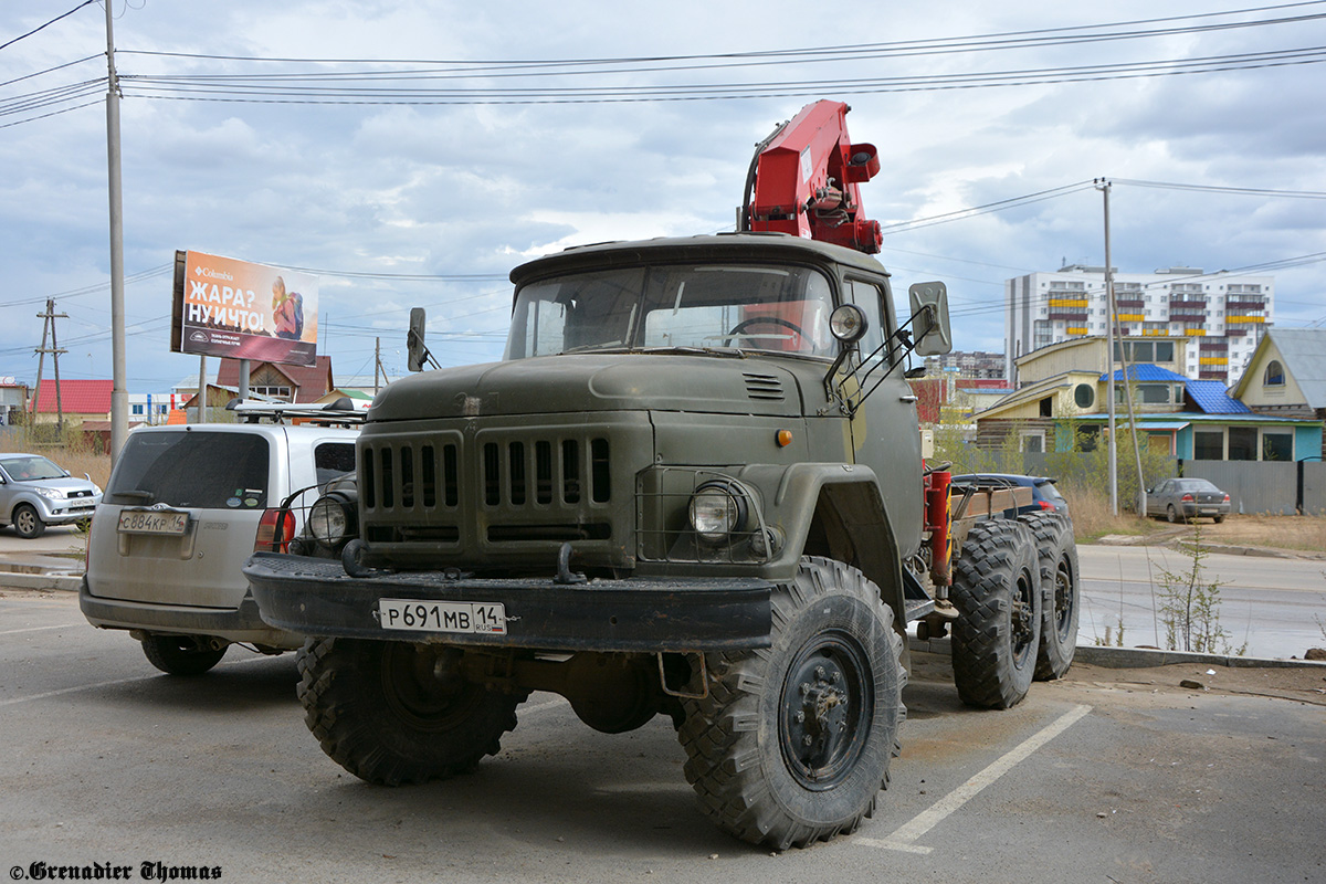 Саха (Якутия), № Р 691 МВ 14 — ЗИЛ-131 (общая модель)