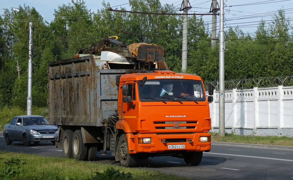 Калужская область, № О 362 ЕХ 40 — КамАЗ-65115-A4(23)
