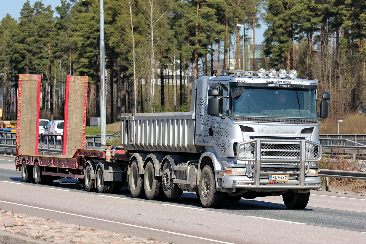 Финляндия, № KLV-482 — Scania ('2009-2011, общая модель)