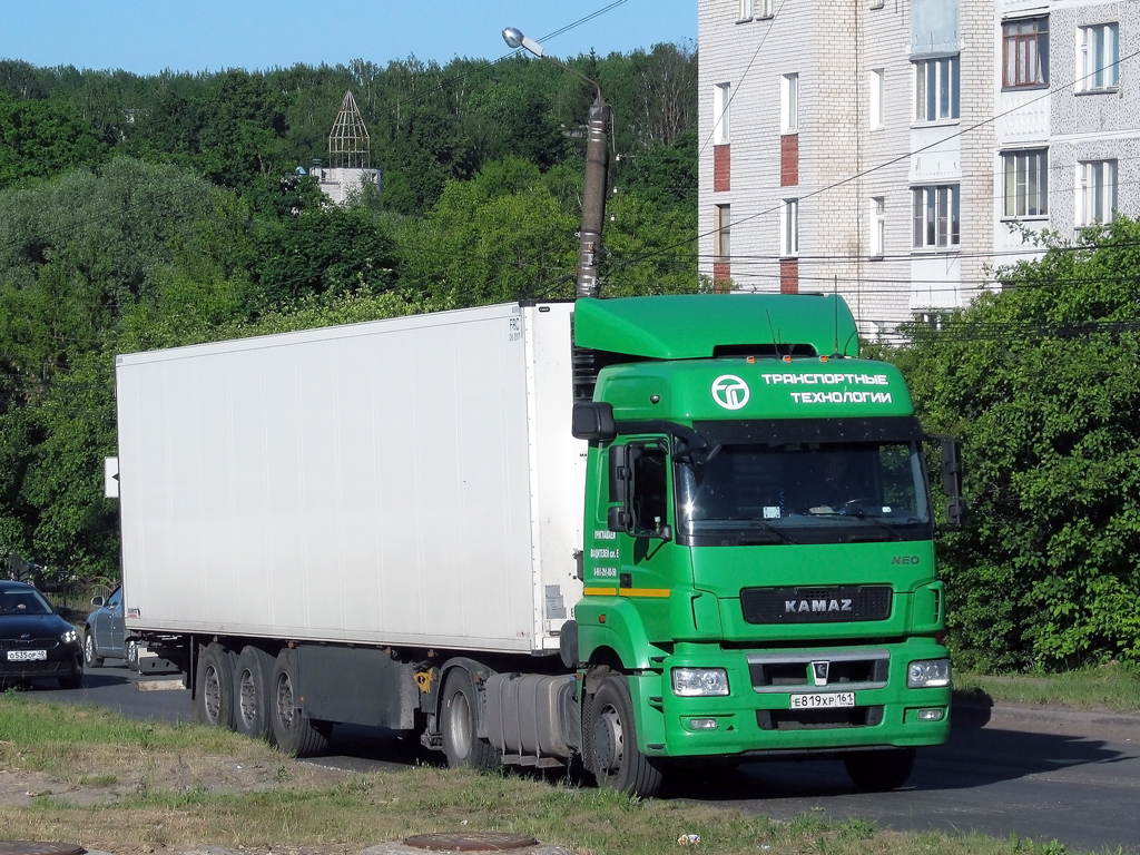 Ростовская область, № Е 819 ХР 161 — КамАЗ-5490-S5(87)