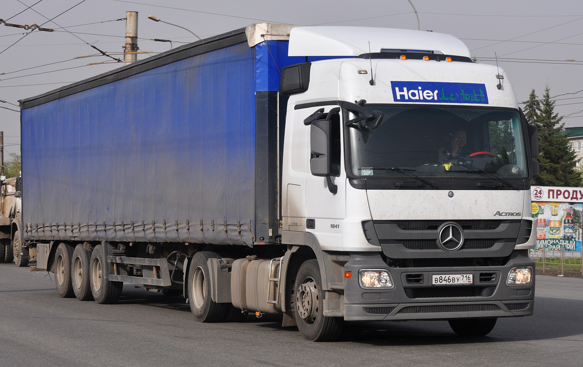 Татарстан, № В 846 ВУ 716 — Mercedes-Benz Actros '09 1841 [Z9M]
