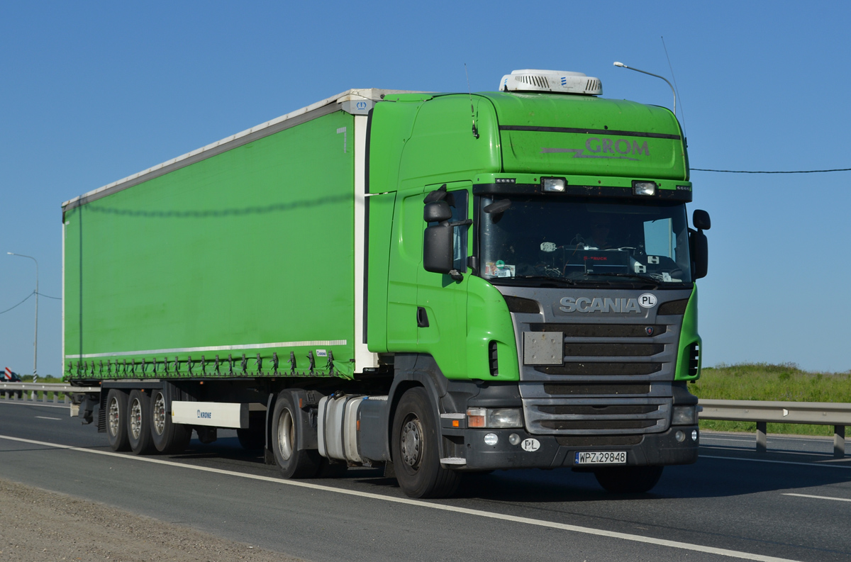 Польша, № WPZ 29848 — Scania ('2009-2011, общая модель)