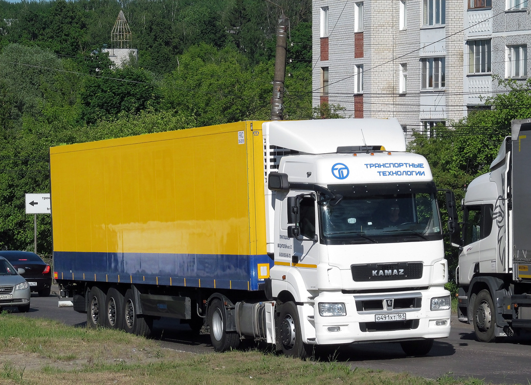 Ростовская область, № О 491 ХТ 161 — КамАЗ-5490-S5(87)