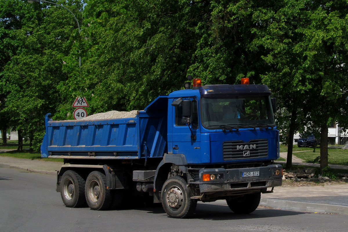 Литва, № HDR 612 — MAN F2000 27.414