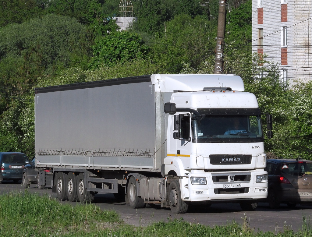 Калужская область, № О 535 КМ 40 — КамАЗ-5490-S5(87)