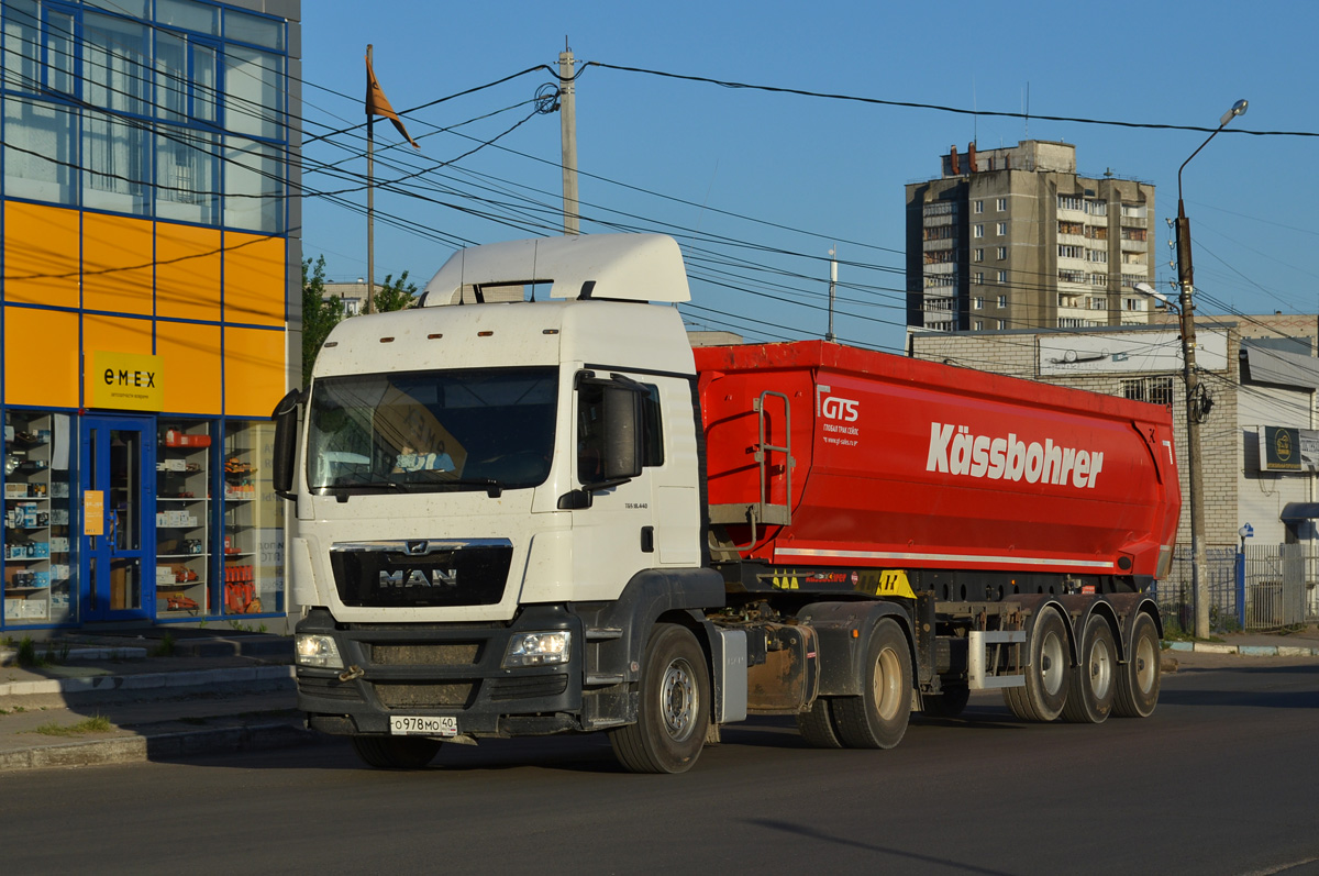 Калужская область, № О 978 МО 40 — MAN TGS 18.440