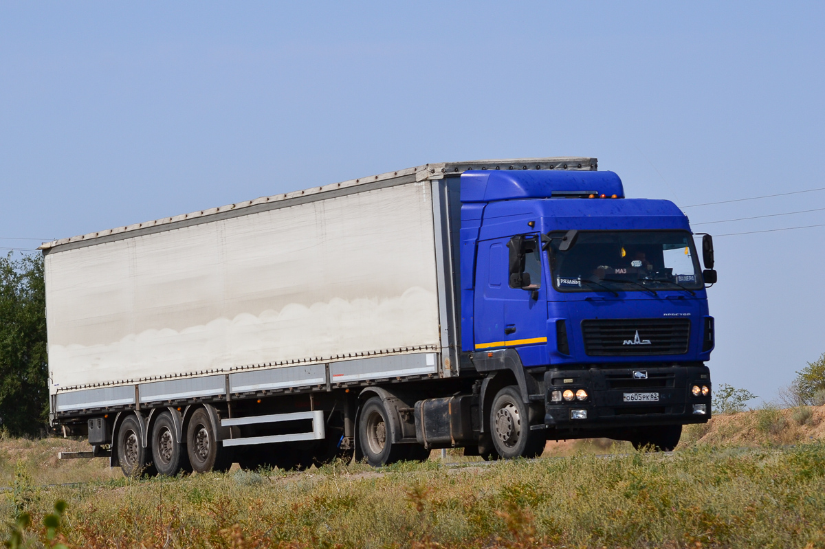 Рязанская область, № О 605 РК 62 — МАЗ-544018