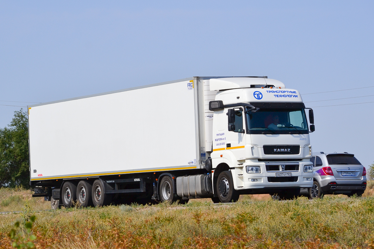 Ростовская область, № О 637 ХТ 161 — КамАЗ-5490-S5(87)