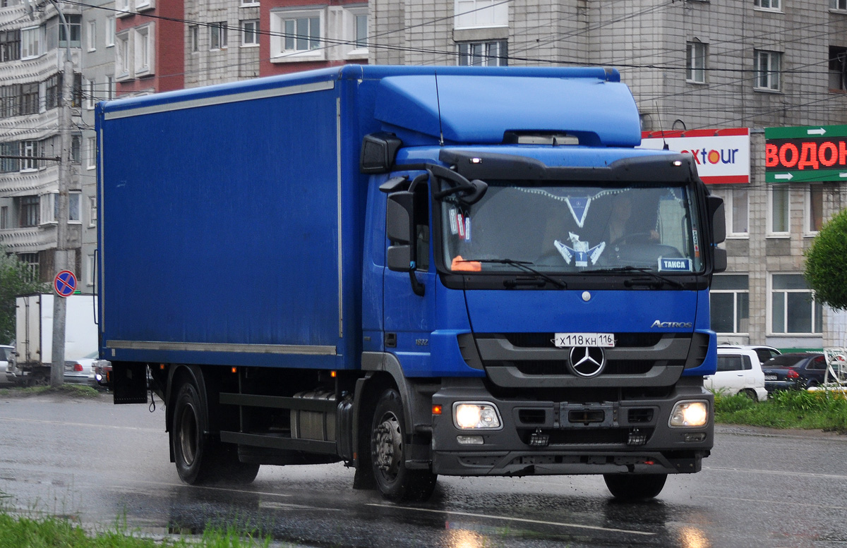 Татарстан, № Х 118 КН 116 — Mercedes-Benz Actros ('2009) 1832