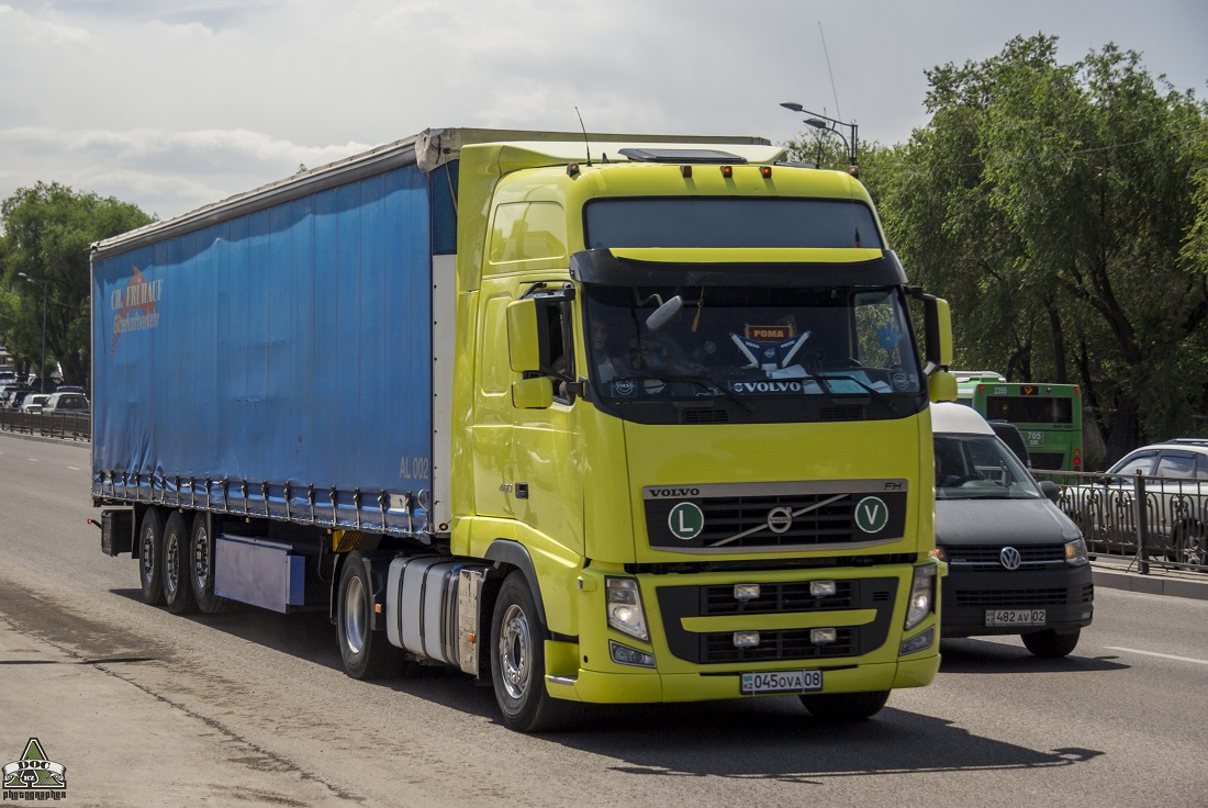 Жамбылская область, № 045 OVA 08 — Volvo ('2008) FH.460