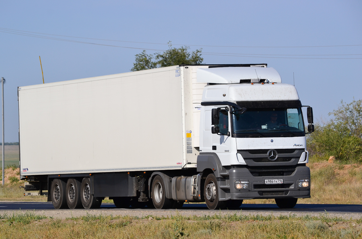 Татарстан, № А 986 ТК 716 — Mercedes-Benz Axor 1840 [Z9M]