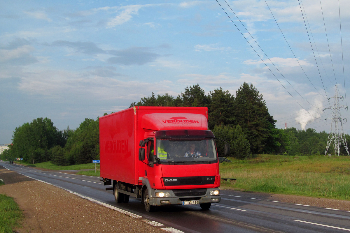 Литва, № HCA 716 — DAF LF (общая модель)