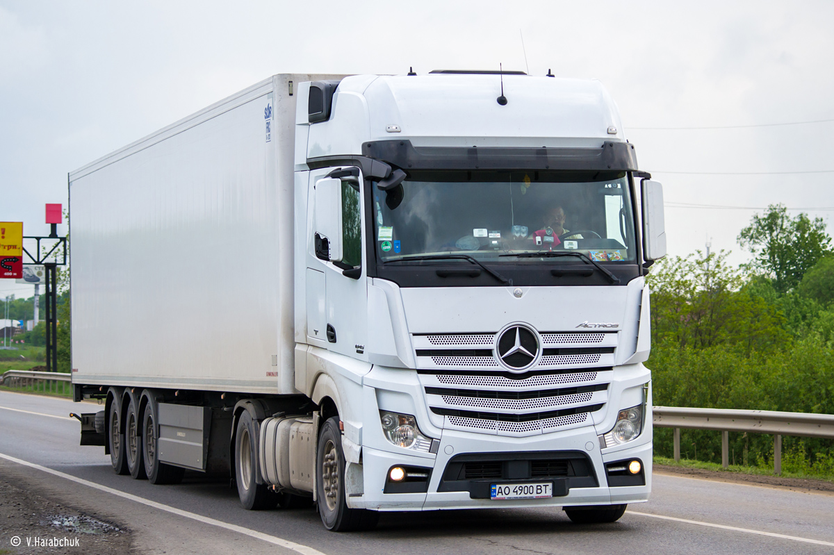 Закарпатская область, № АО 4900 ВТ — Mercedes-Benz Actros ('2011) 1845