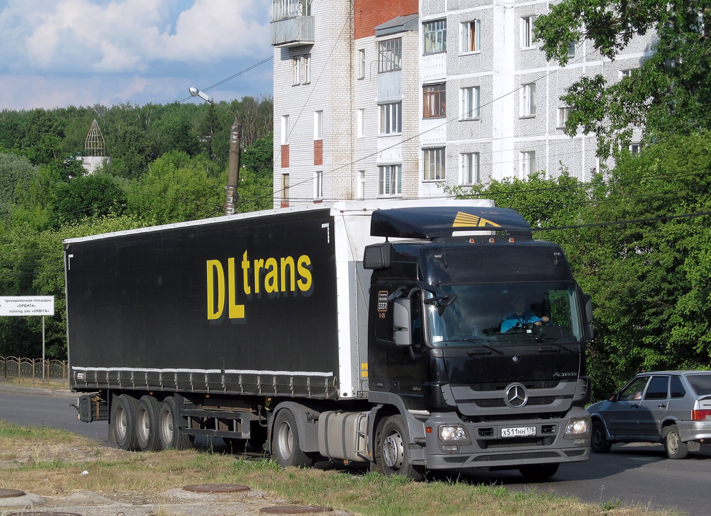 Чувашия, № 3337 — Mercedes-Benz Actros ('2009) 1844
