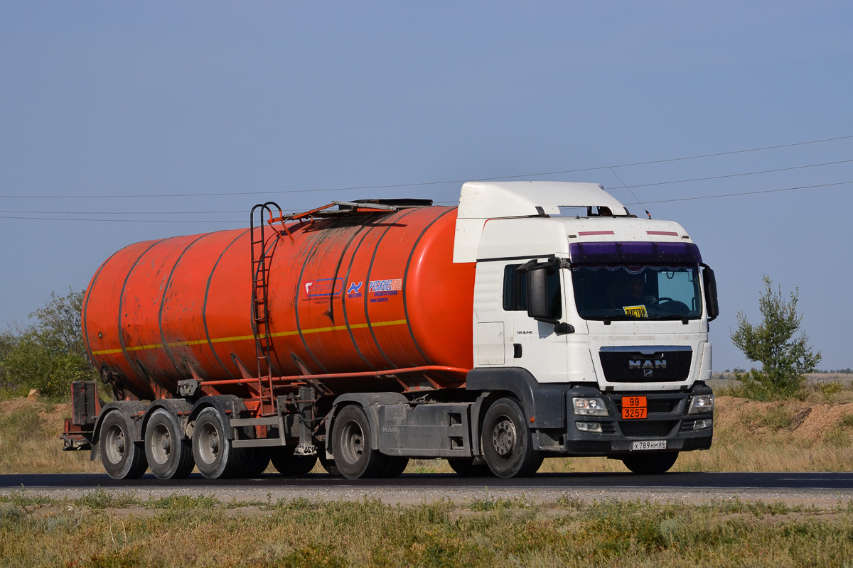 Саратовская область, № Х 789 НМ 64 — MAN TGS 18.440