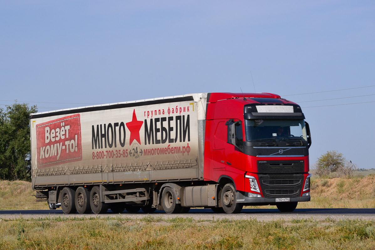 Саратовская область, № А 782 ТН 164 — Volvo ('2012) FH.420