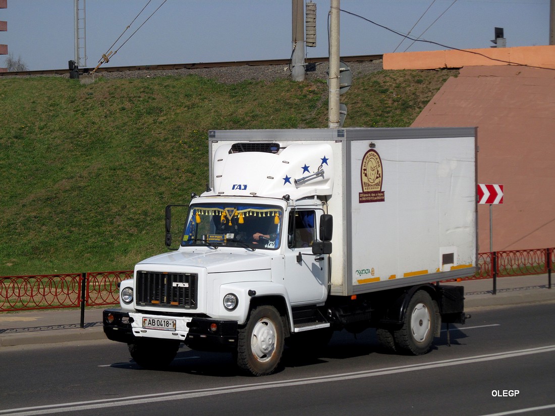Брестская область, № АВ 0418-1 — ГАЗ-3306/3307/3309 (общая модель)