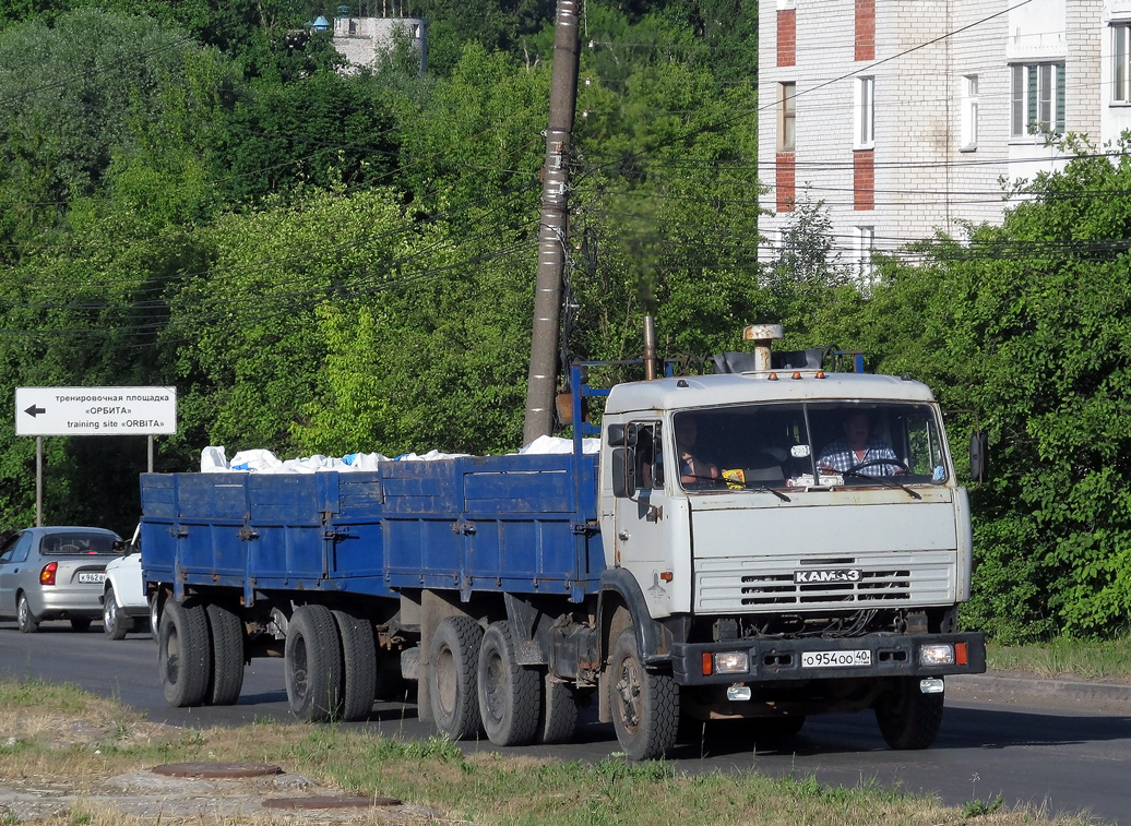 Калужская область, № О 954 ОО 40 — КамАЗ-5320