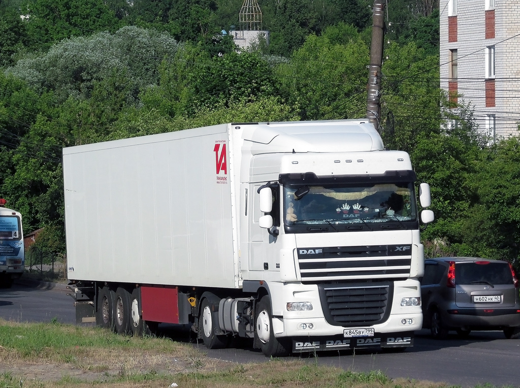 Москва, № К 845 ВУ 799 — DAF XF105 FT