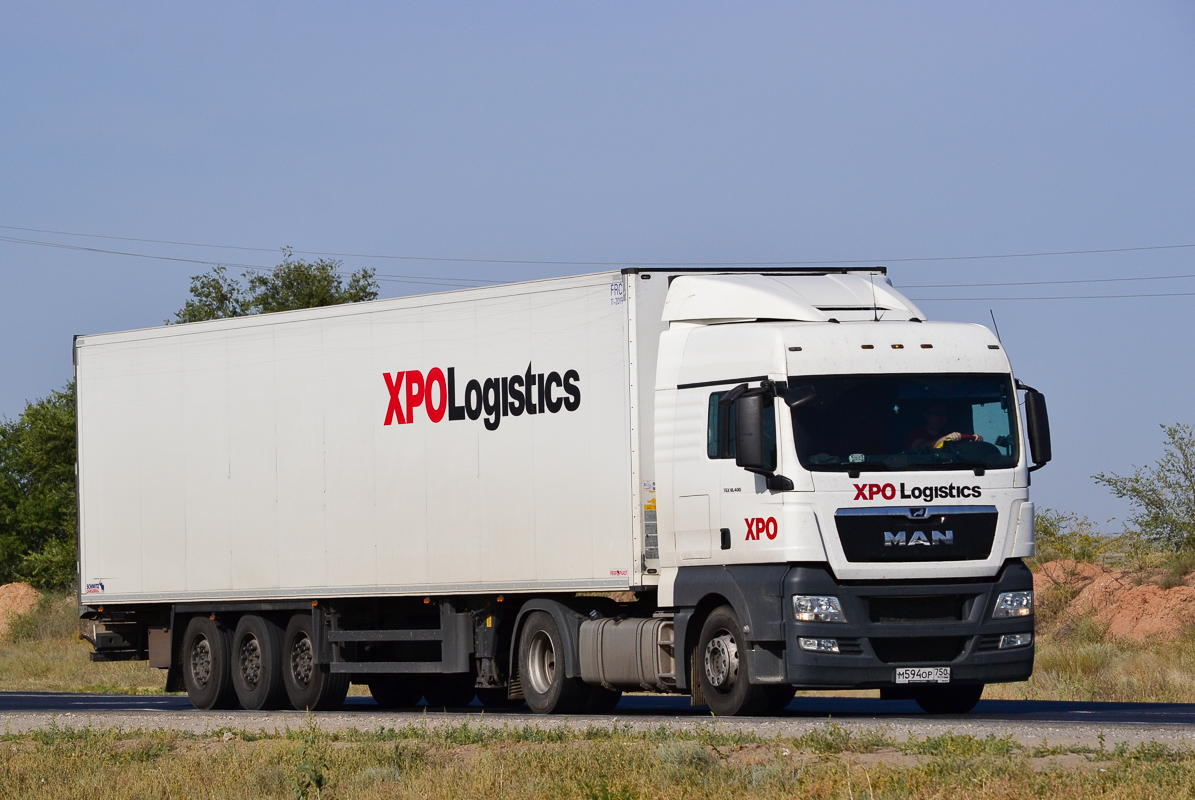 Москва, № М 594 ОР 750 — MAN TGX ('2007) 18.400