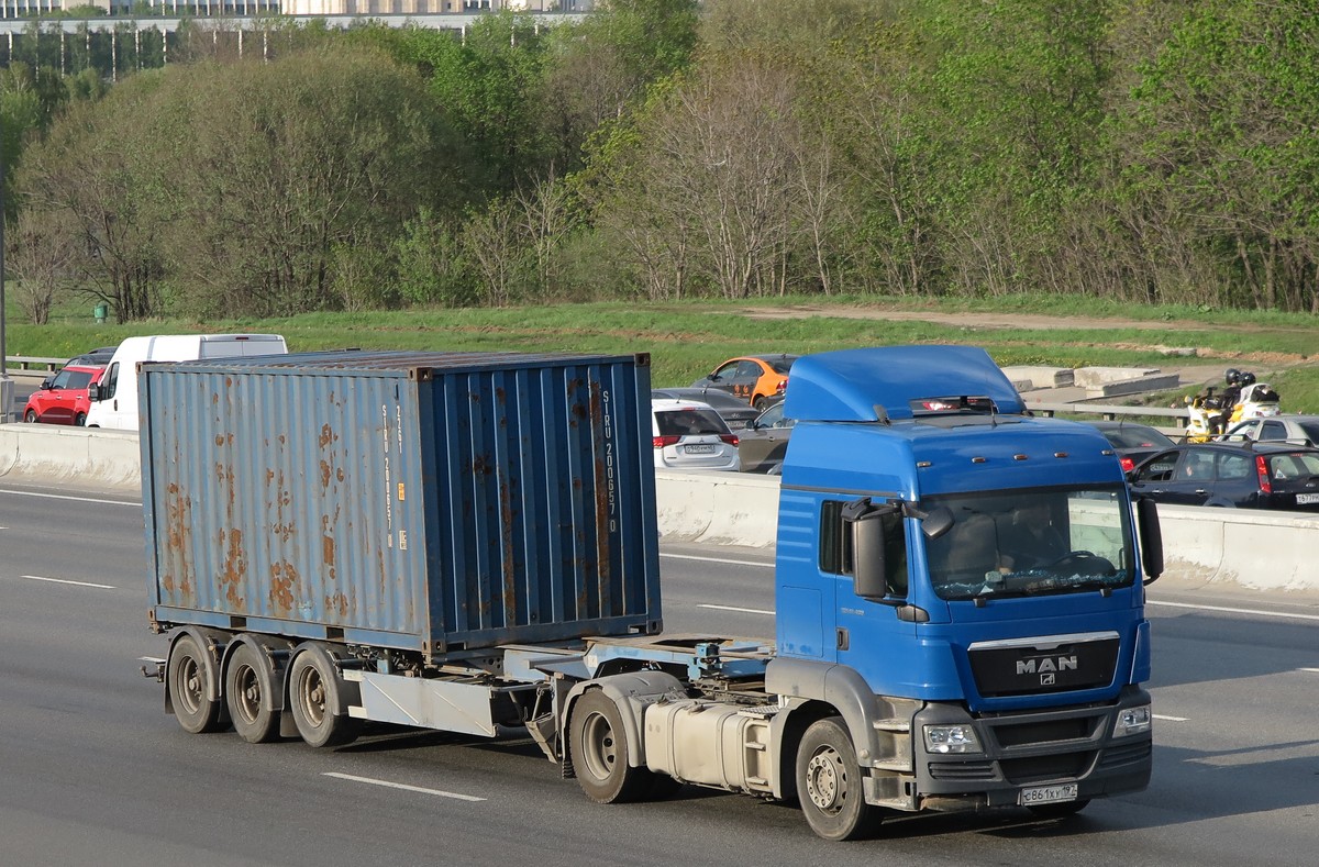 Москва, № С 861 ХУ 197 — MAN TGS 19.400