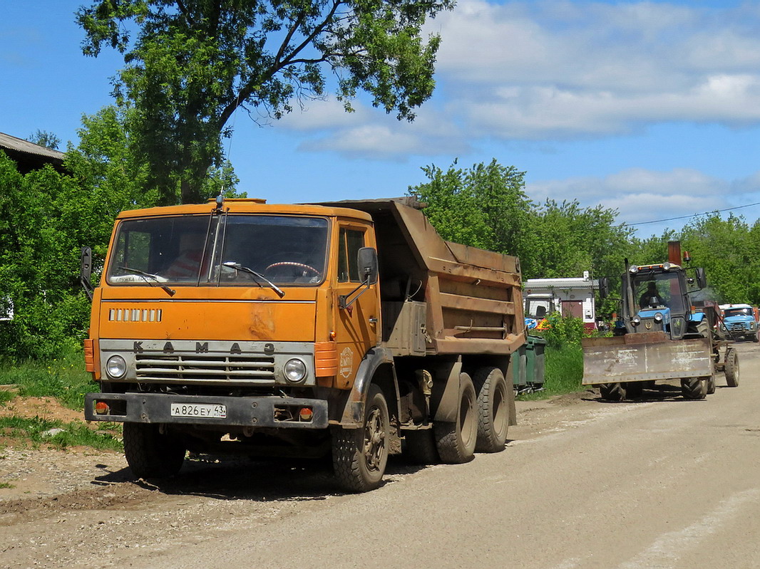 Кировская область, № А 826 ЕУ 43 — КамАЗ-5511