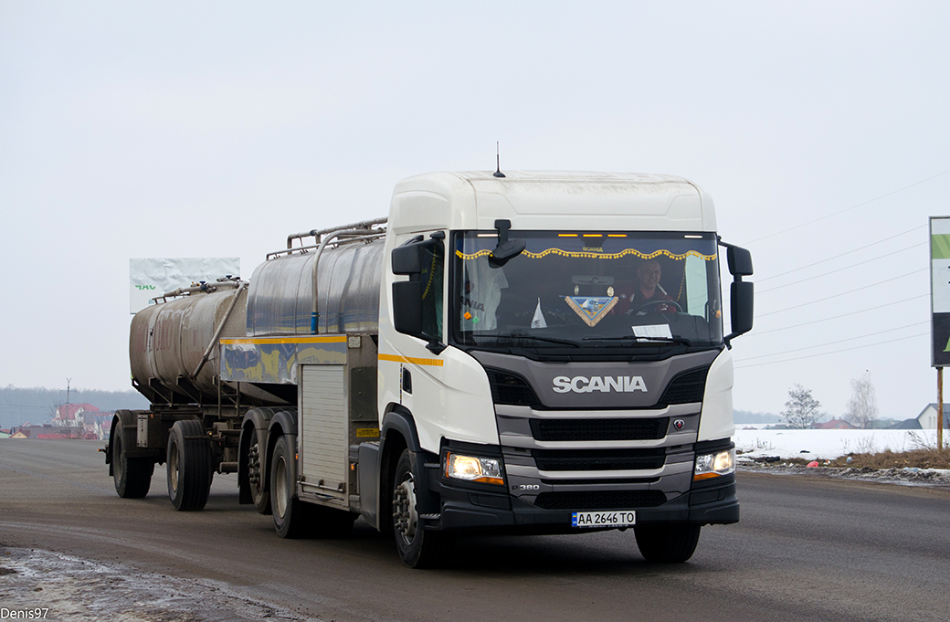 Львовская область, № АА 2646 ТО — Scania ('2016) P380