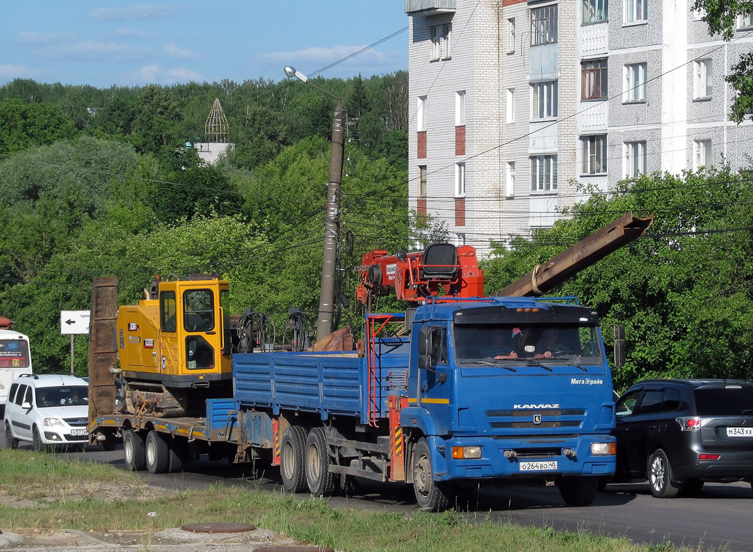 Калужская область, № О 264 ВО 40 — КамАЗ-65117-N3(78)
