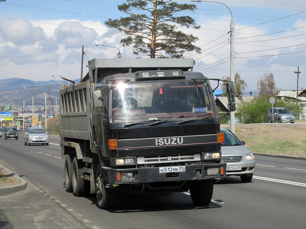Бурятия, № Н 512 МК 03 — Isuzu Giga (общая модель)