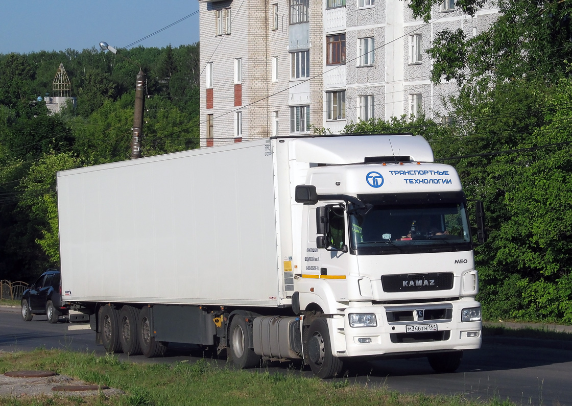 Ростовская область, № М 346 ТН 161 — КамАЗ-5490-S5(87)