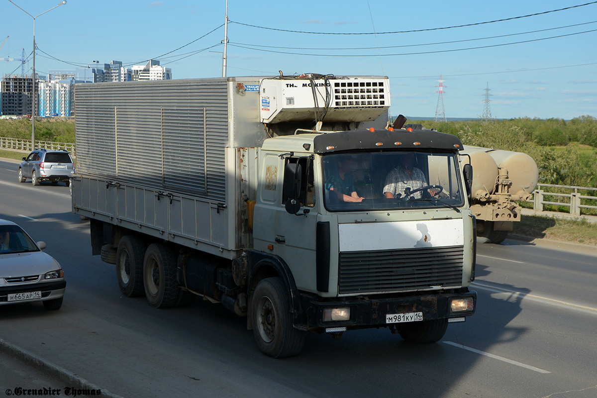 Саха (Якутия), № М 981 КУ 14 — МАЗ-630308